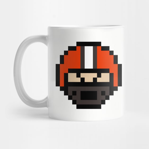 8-Bit Helmet - Cleveland by The Pixel League